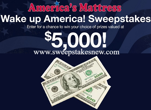 Americas Mattress Wake Up America Sweepstakes