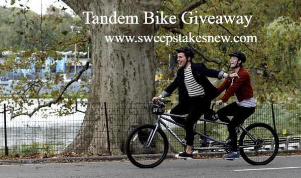 Tandem Bike Giveaway