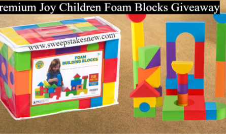 Premium Joy Children Foam Blocks Giveaway