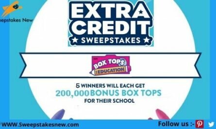 Box Tops 4 Education Extra Credit Sweepstakes