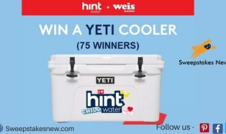 Weis Markets Yeti Cooler Sweepstakes