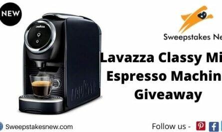 Lavazza Classy Mini Espresso Machine Giveaway
