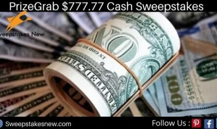 PrizeGrab $777.77 Cash Sweepstakes