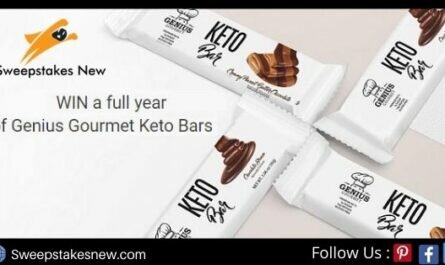 Genius Gourmet Keto Bar Sweepstakes
