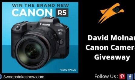 David Molnar Canon Camera Giveaway