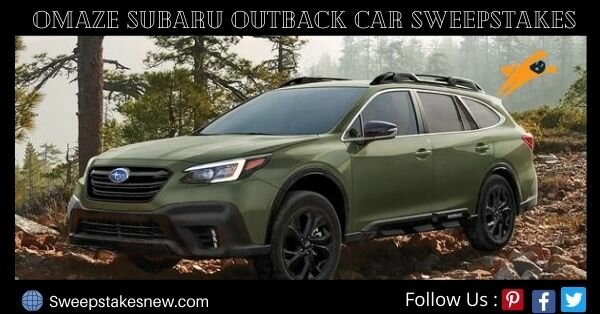 Omaze Subaru Outback Car Sweepstakes