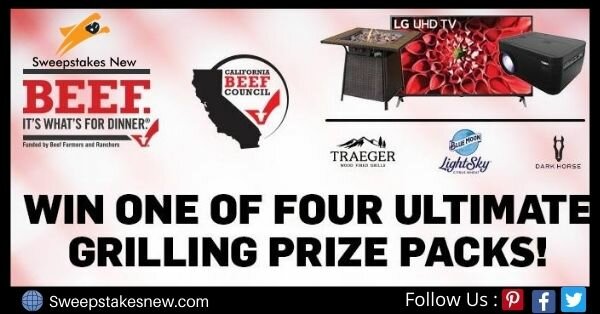 California Beef Council Your Grill Game Sweepstakes