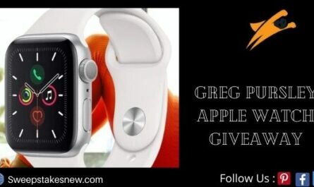 Greg Pursley Apple Watch Giveaway