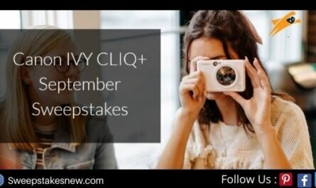 Canon IVY CLIQ September Sweepstakes