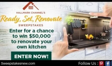 Hallmark Channel Ready, Set, Renovate Sweepstakes
