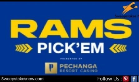Los Angeles Rams Pick Em Sweepstakes