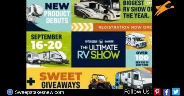 Camping World Ultimate RV Show Sweepstakes