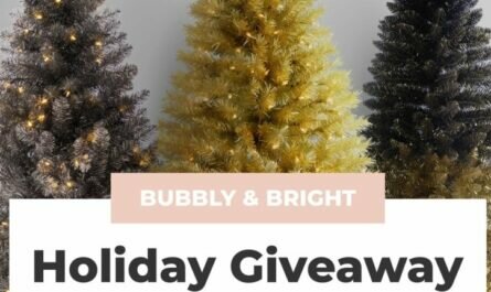 Treetopia Bubbly And Bright Holiday Giveaway