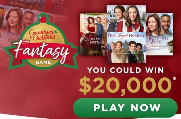 Hallmark Channel Countdown to Christmas Fantasy Game Sweepstakes