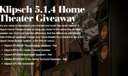 Klipsch 5.1.4 Home Theater Giveaway