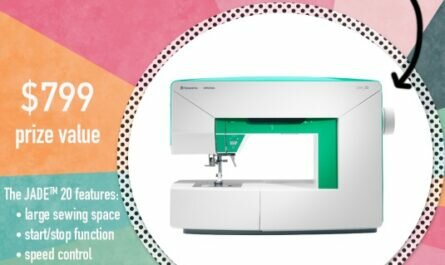 American Patchwork And Quilting Husqvarna Viking Jade 20 Sweepstakes