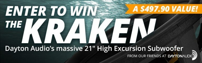 Parts Express, Kraken Subwoofer Giveaway