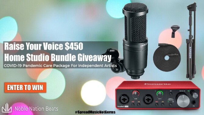 Raise Your Voice Home Studio Bundle Giveaway