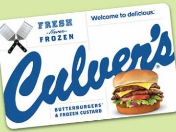 Culver’s Memory Lane Sweepstakes